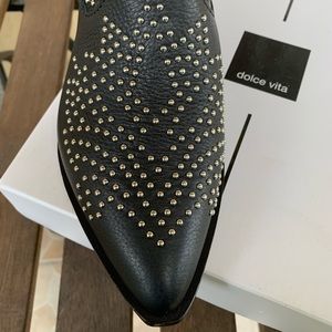 Dolce Vita Studded Leather Bootie